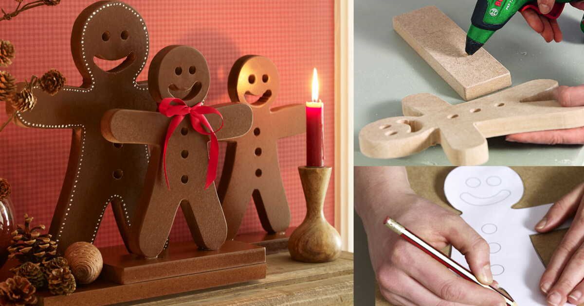 Des bonhommes en pain d'épice qui réchauffent les cœurs : la tendance déco de Noël