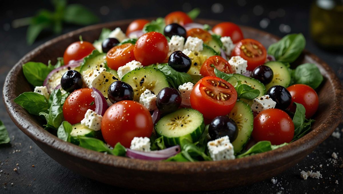 Recette de salade méditerranéenne : fraîcheur et saveurs du Sud