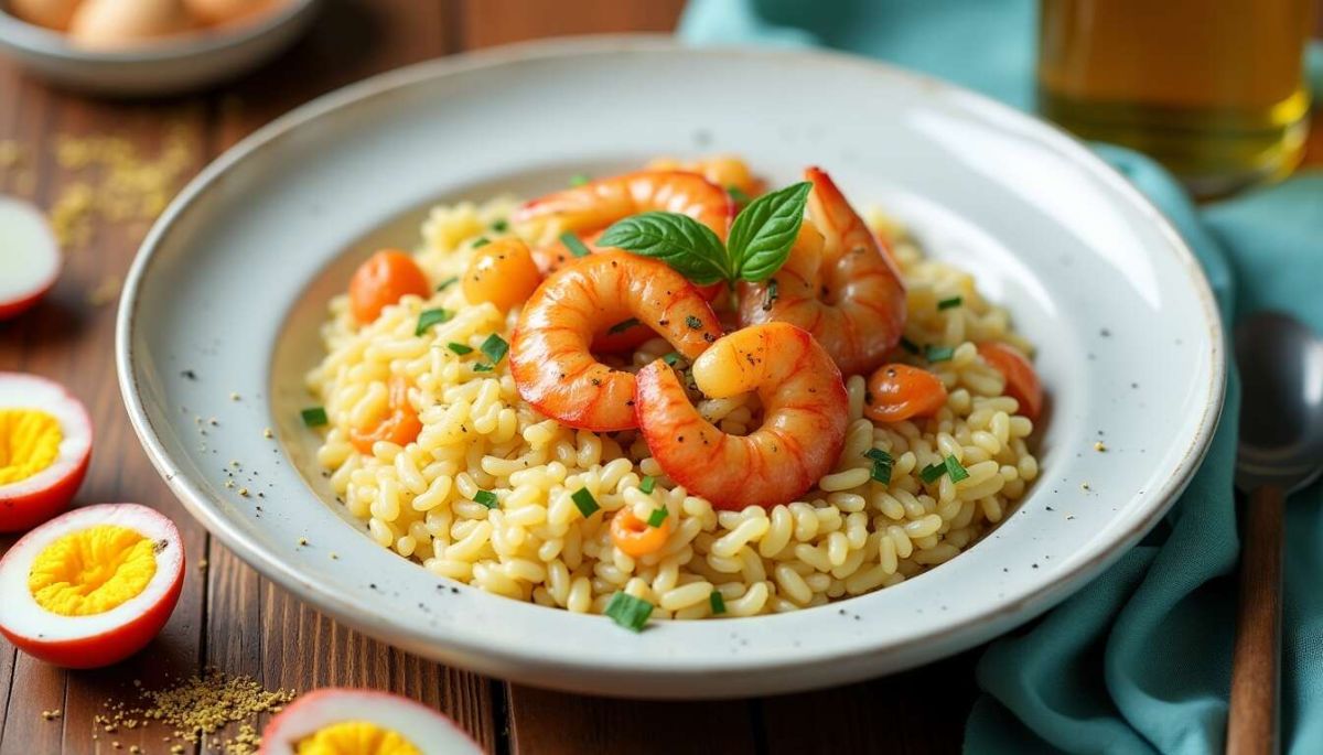 Riz aux fruits de mer : une recette rapide et délicieuse