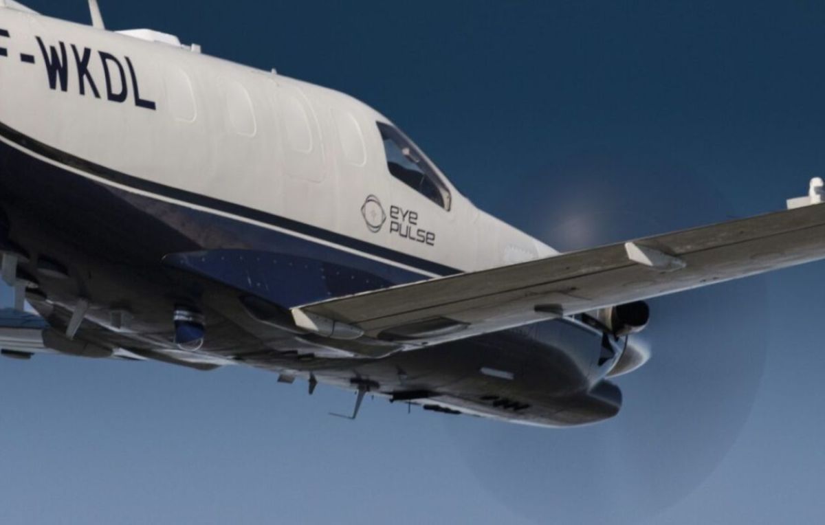 Daher révèle le vol inaugural de l'EyePulse, un drone militaire prometteur