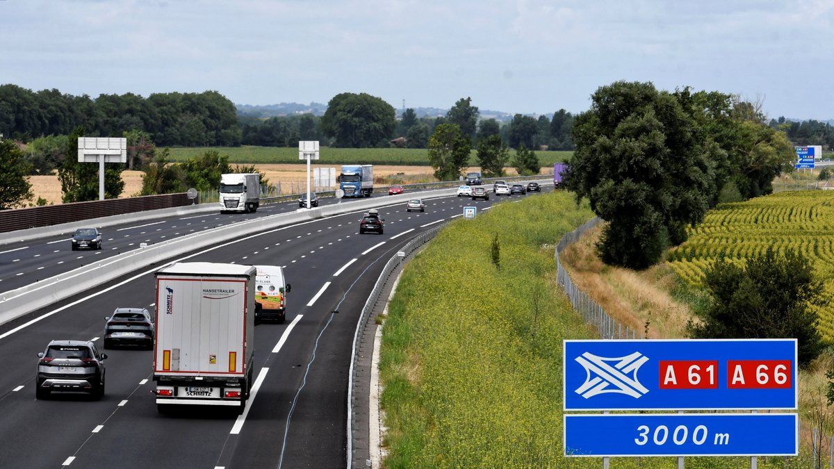 Un accident spectaculaire sur l'A61 : des blessés et une circulation perturbée