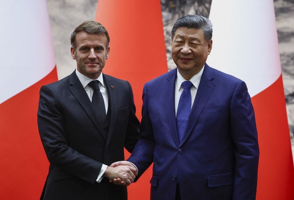 Macron envoie un avertissement à la Chine sur les droits de douane