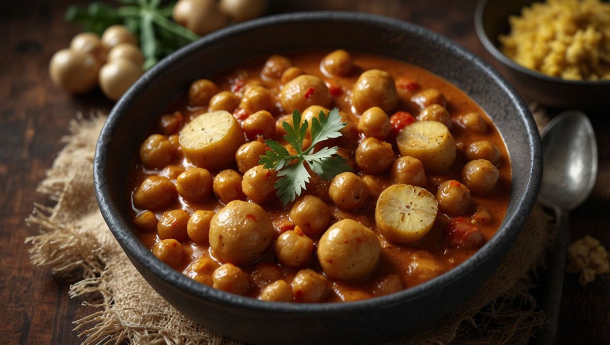 Découvrez le curry de pois chiches : une recette indienne savoureuse