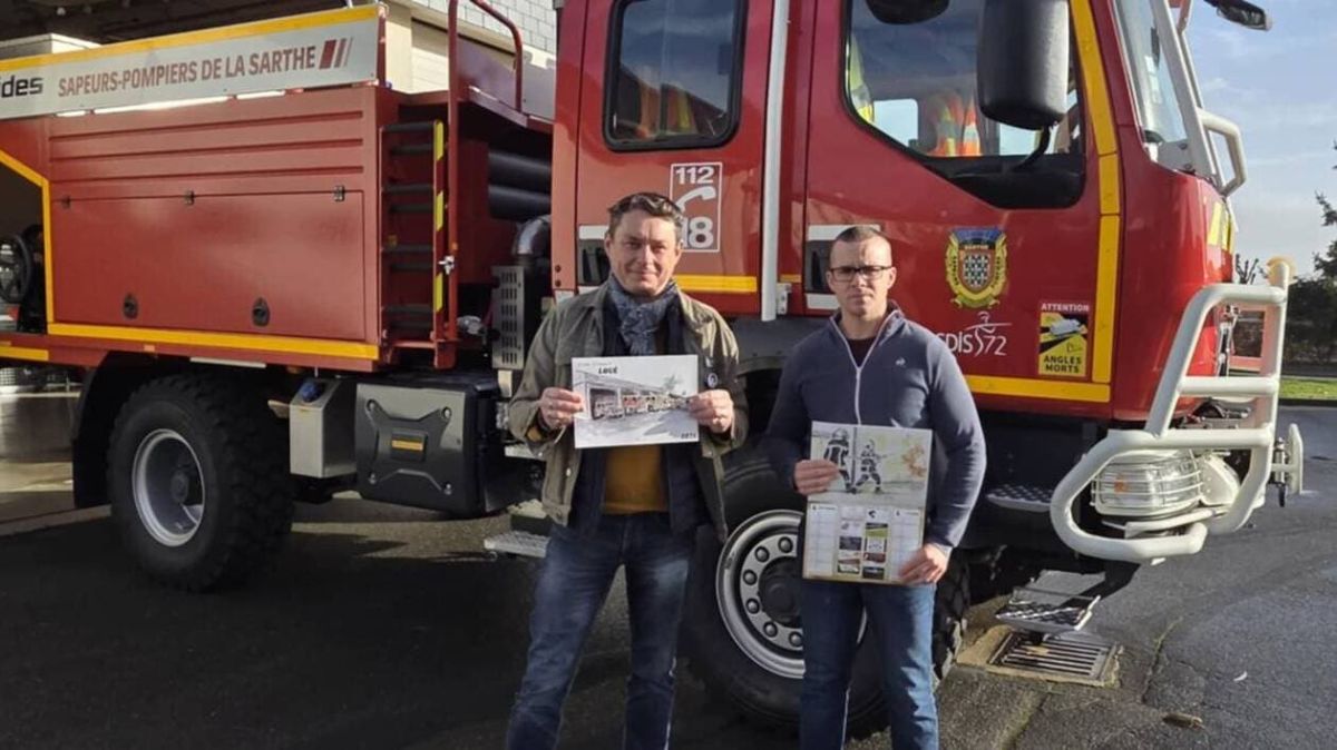 Un artiste rend hommage aux pompiers avec un calendrier illustré