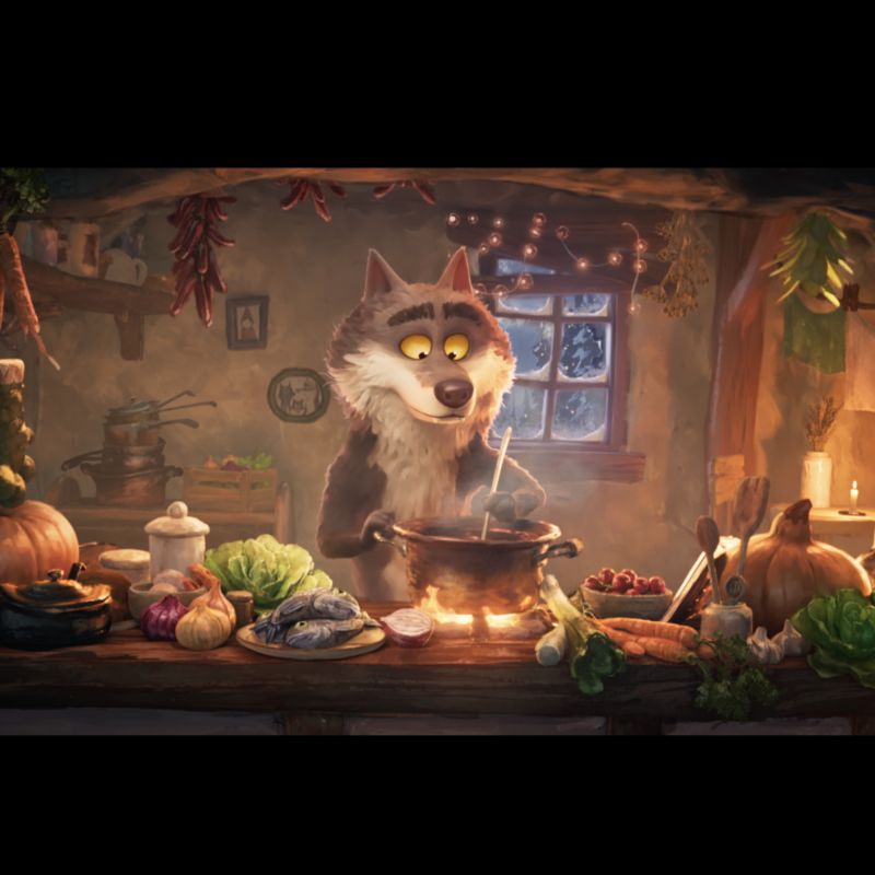 Un loup mal-aimé fait vibrer les cœurs dans la nouvelle pub de Noël d'Intermarché