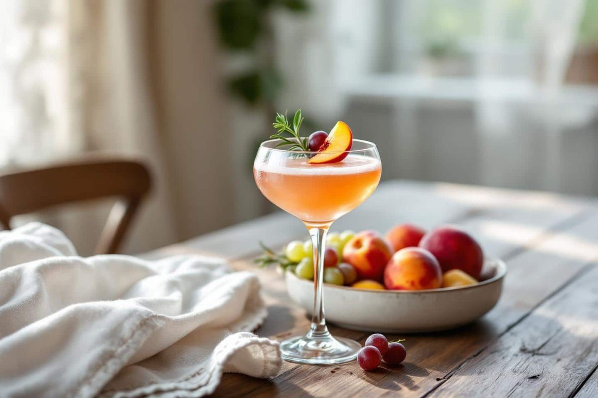 Un spritz revisité : le chasselas et la verveine s'invitent à l'apéritif