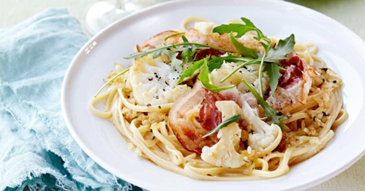 Linguine à la pancetta et au chou-fleur : un délice à découvrir