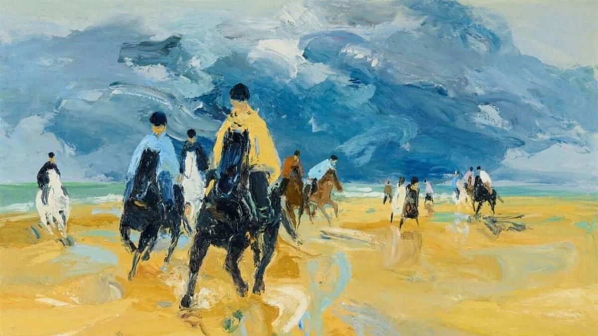 Une vente record pour Roland Lefranc à Bayeux : la toile qui fait exploser les enchères