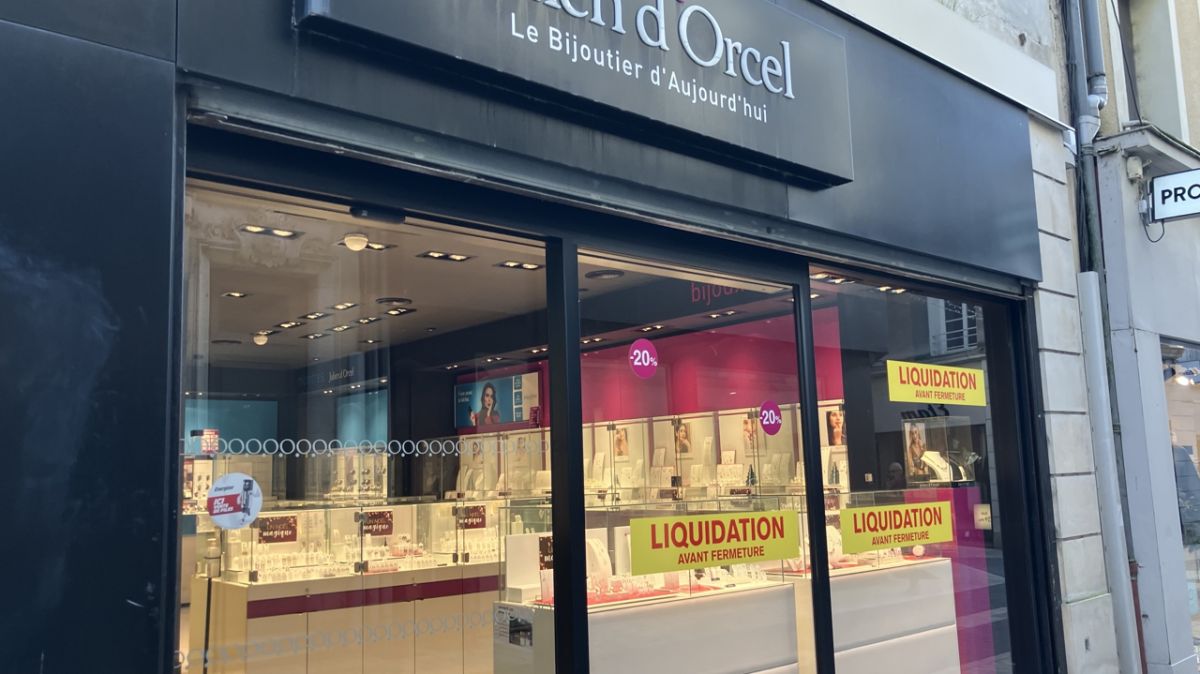 La fin d'une ère à Châtellerault : la bijouterie Julien d'Orcel tire sa révérence