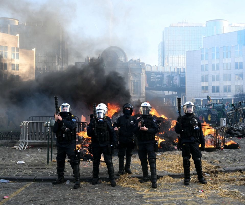 Tensions à Bruxelles : agriculteurs en colère face à l'accord Mercosur