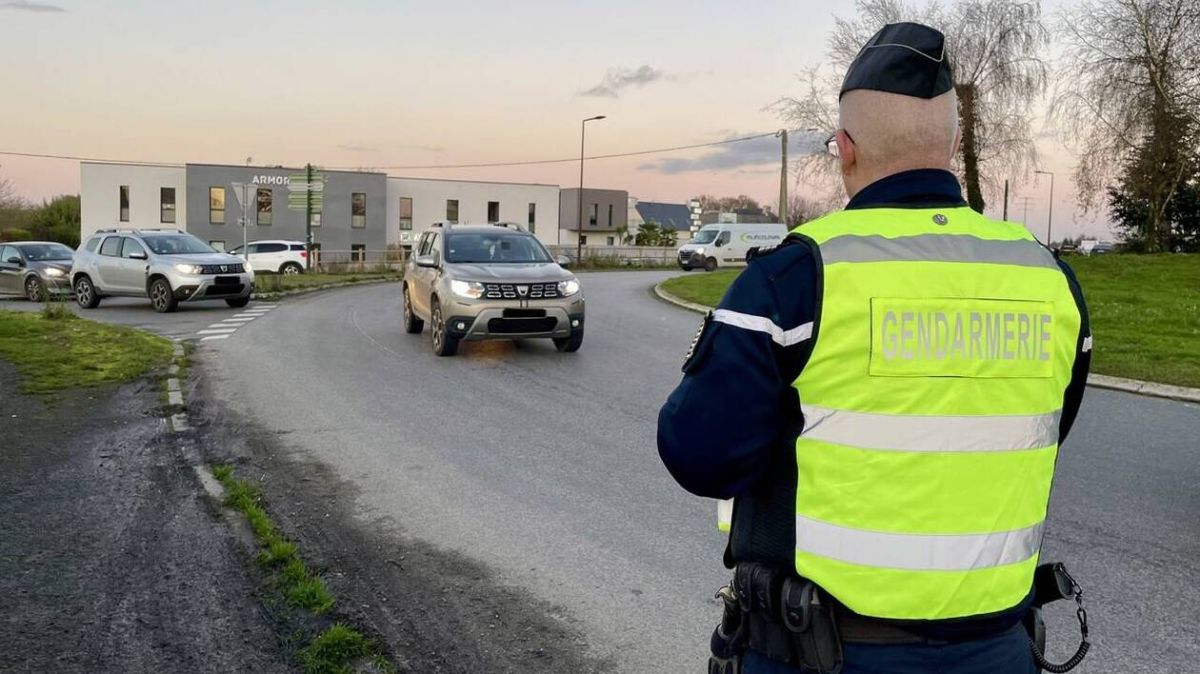 Un contrôle routier révélateur : 48 infractions en une heure à Lamballe-Armor