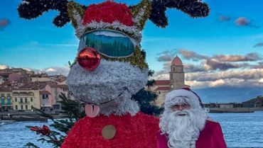 Le Père Noël revient sur son tour de magie à ICI Roussillon