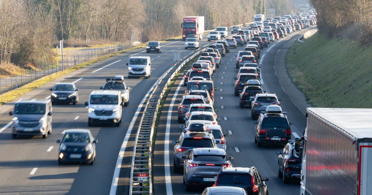 Ralentissements sur l'A43 près de Bourgoin-Jallieu : un accrochage perturbe la circulation