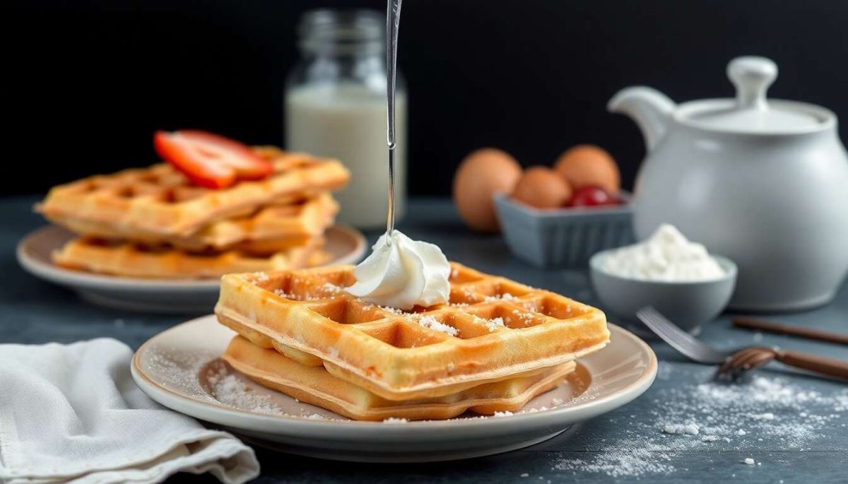 Gaufres à l'eau : une alternative légère et savoureuse