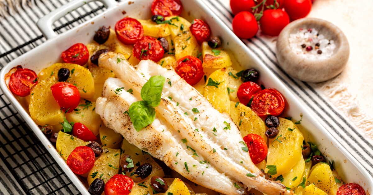 un dîner léger et savoureux : recette express de poisson et légumes rôtis