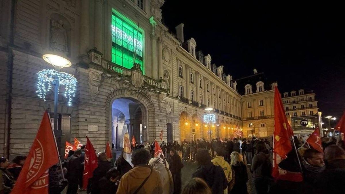 Rassemblement à Guingamp pour défendre le Venezuela contre l'impérialisme