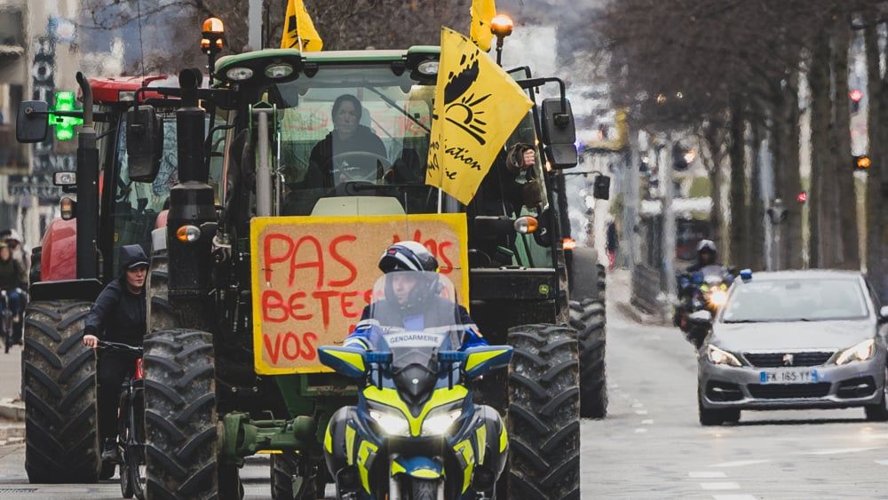 Une tragédie au cœur de la colère des agriculteurs près de Lyon