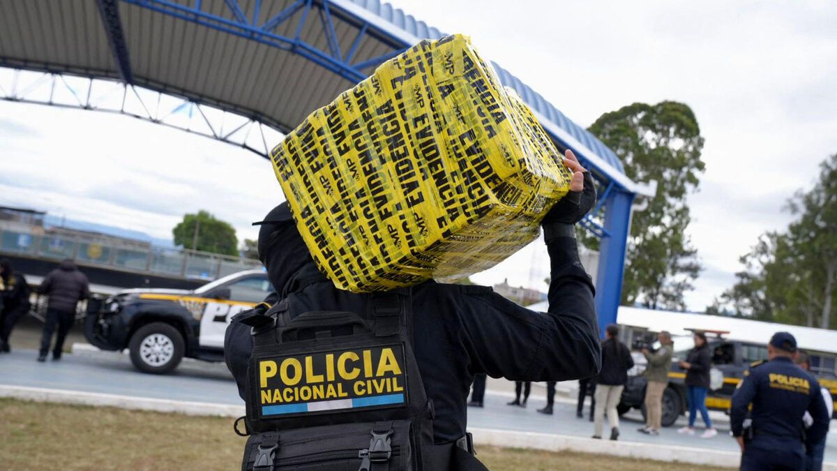 Saisie record de cocaïne au Guatemala : 4,9 tonnes découvertes sous de la farine