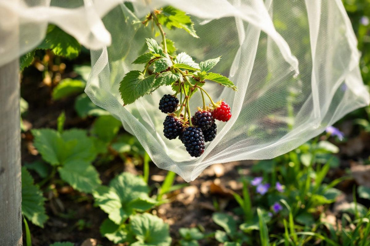Protéger vos mûres sans produit chimique : méthode simple et efficace