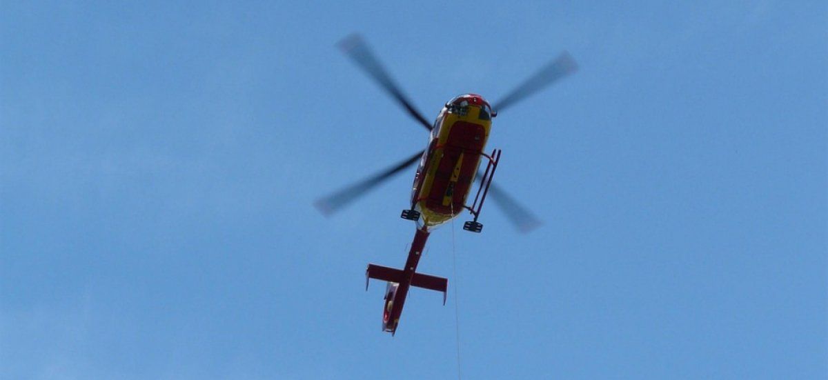 Un hélicoptère s'écrase en pleine tempête, un miracle pour les deux occupants