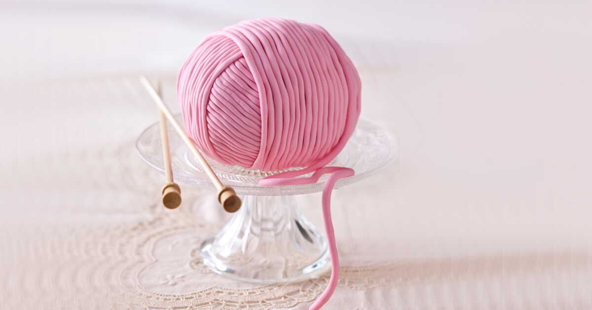 Le gâteau pelote de laine