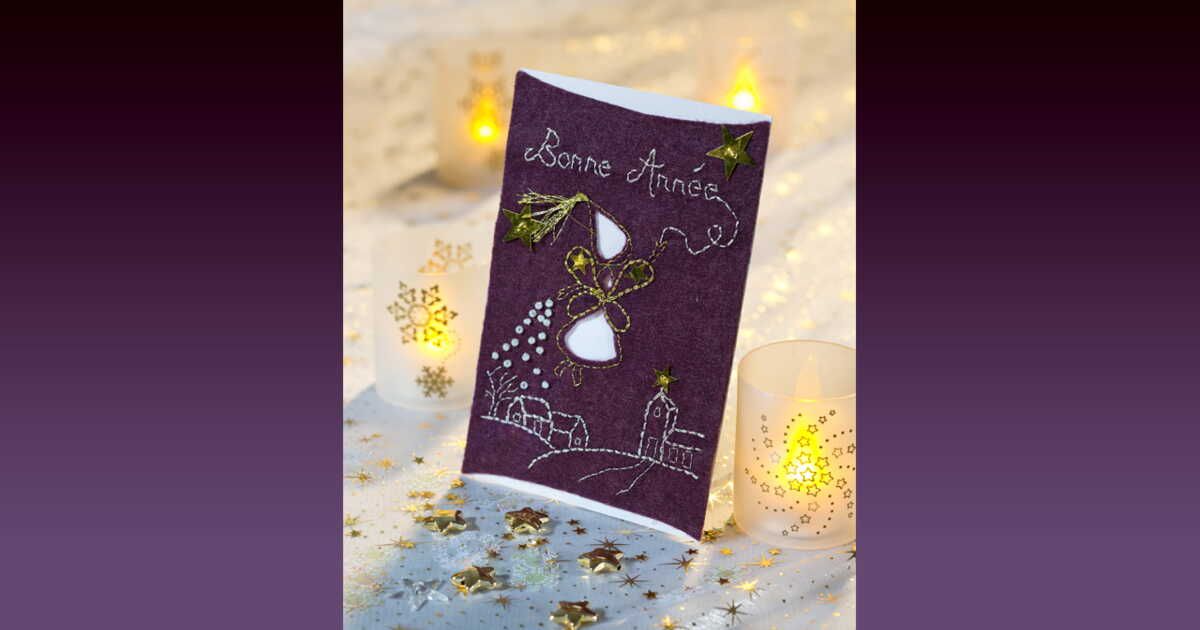 Des vœux enchantés : la magie des cartes de fin d'année