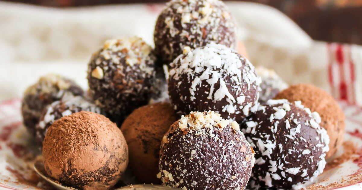 Des bouchées de brownie sans culpabilité à emporter partout