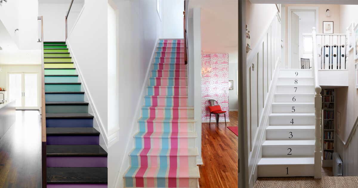 Un escalier en 3 versions