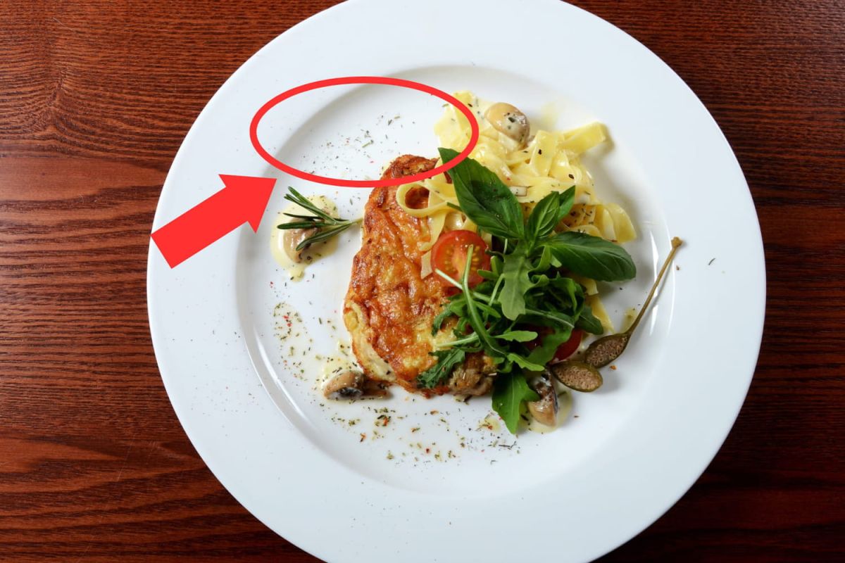 Découvrez la véritable fonction de cette partie de votre assiette au restaurant