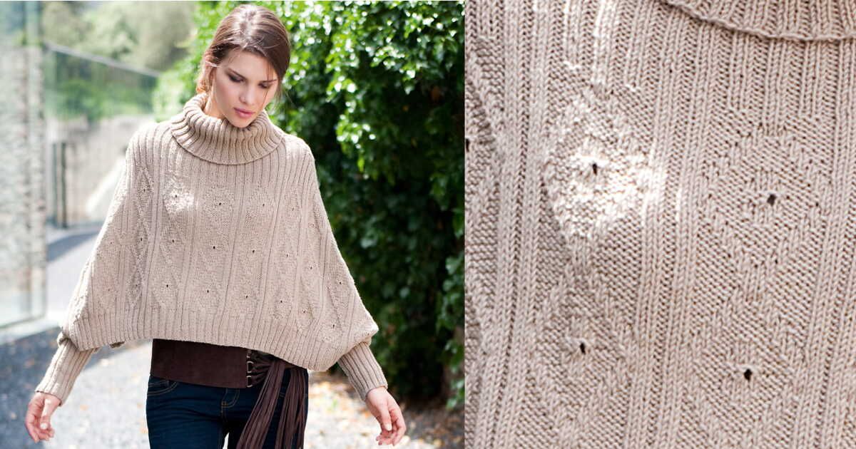 Le poncho à col roulé : un incontournable de la mode moderne