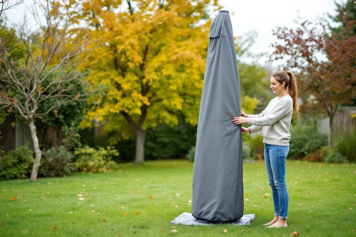 Préparez votre jardin pour l'automne avec la housse à prix doux chez Jardiland