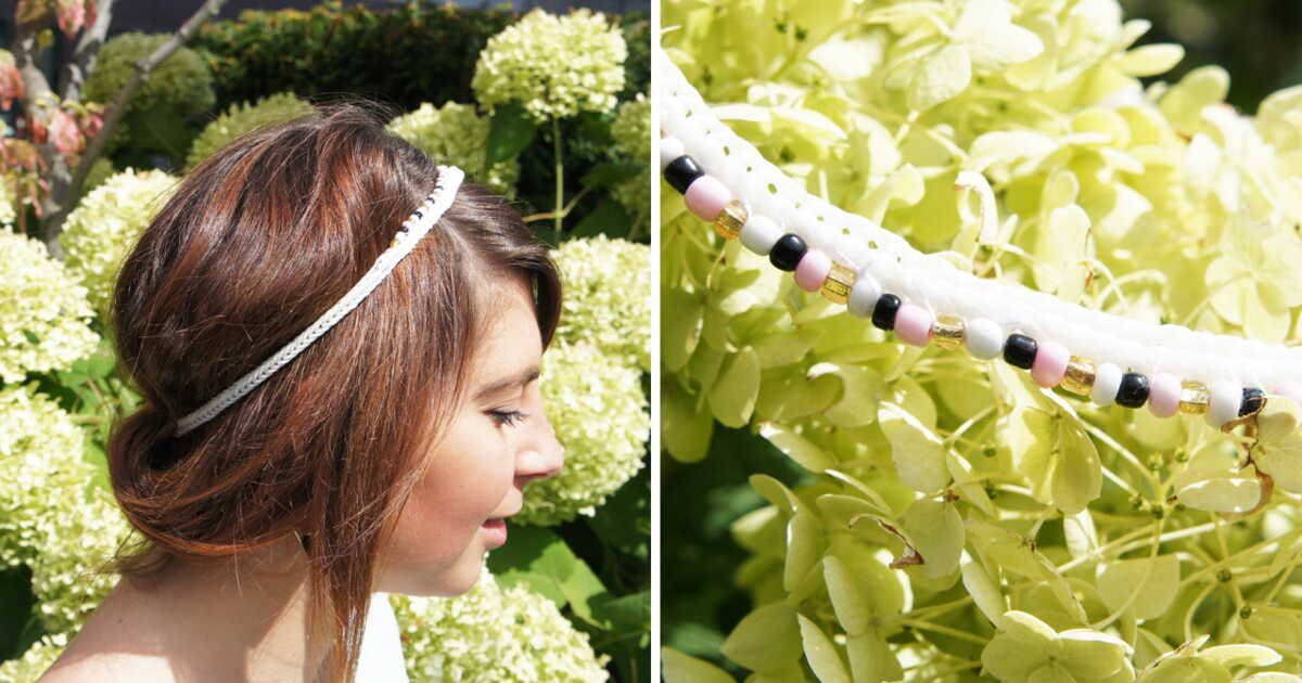 Le headband tendance : créez un accessoire unique avec Rainbow Loom et perles