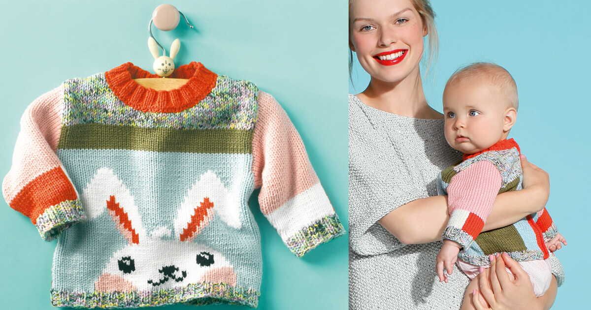 La brassière layette au motif ludique