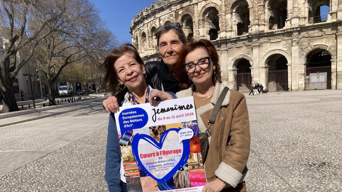 À Nîmes, la passion des métiers d’art à l’honneur ce week-end