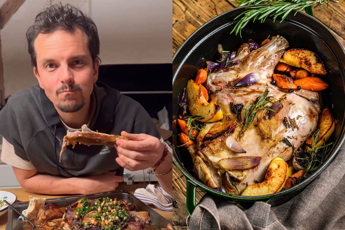 L'épaule d'agneau confite aux pommes de Juan Arbelaez : la recette parfaite pour le dimanche de Pâques