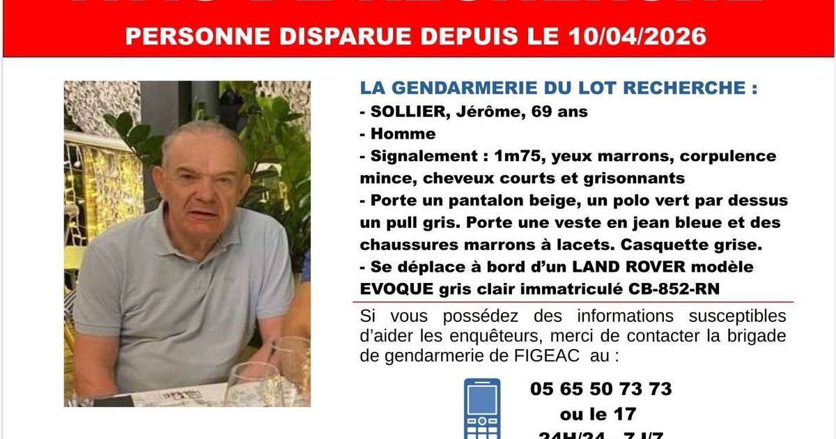 Appel à témoin à Figeac : une personne disparue depuis vendredi