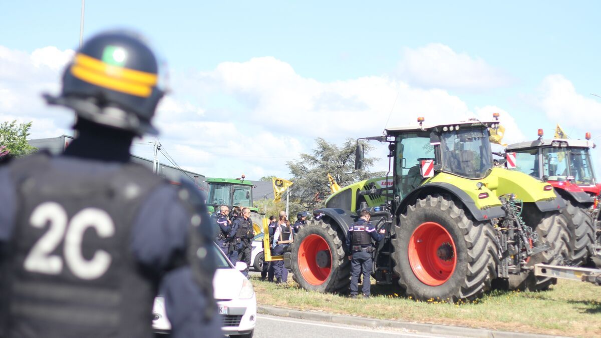 Les agriculteurs de Toulouse en lutte pour un prix fixe du gazole