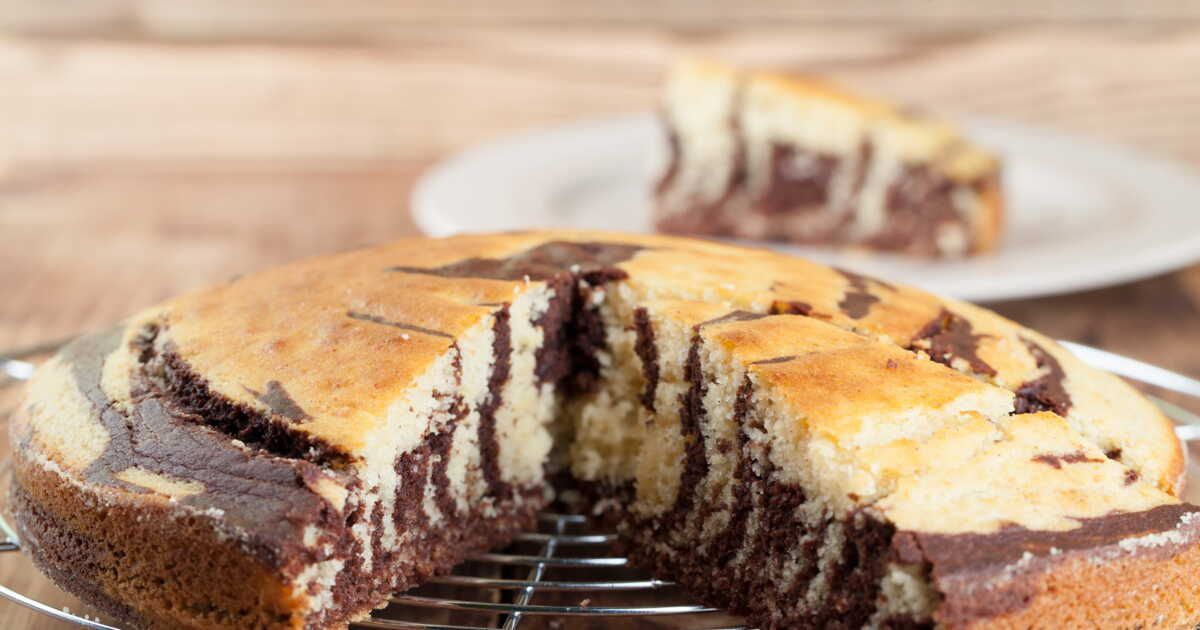 Les délices du goûter : 45 recettes de gâteaux marbrés à savourer