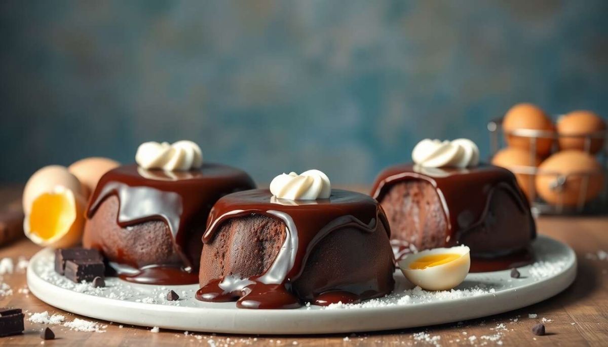 un fondant au chocolat qui émerveille les papilles