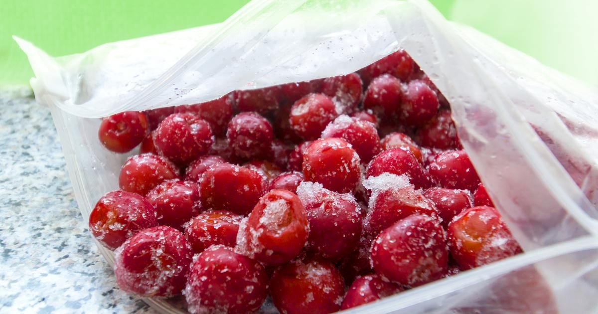 Comment congeler des cerises ?