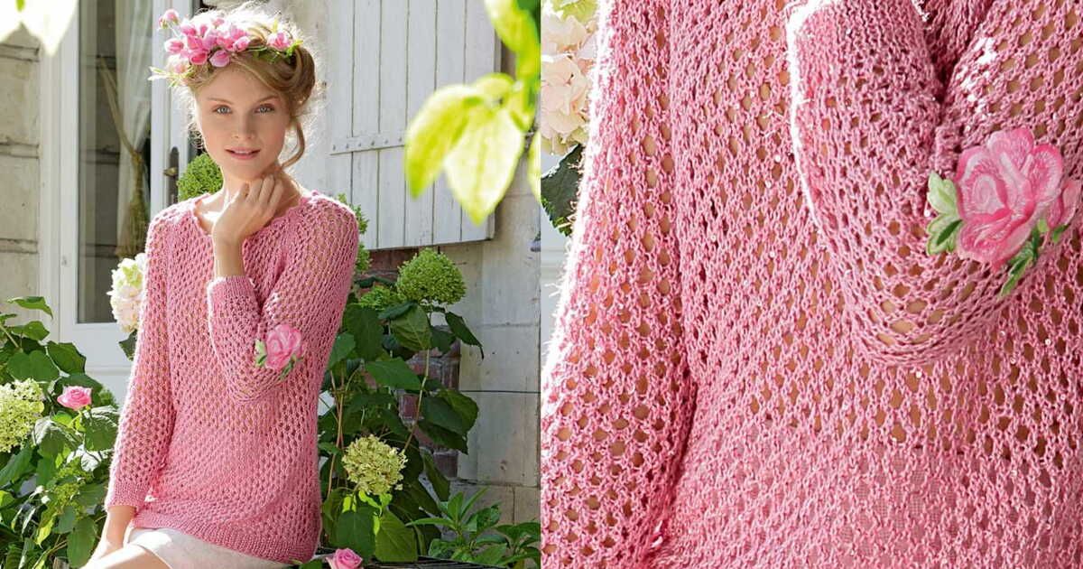 La tendance du pull rose ajouré : un incontournable de votre garde-robe