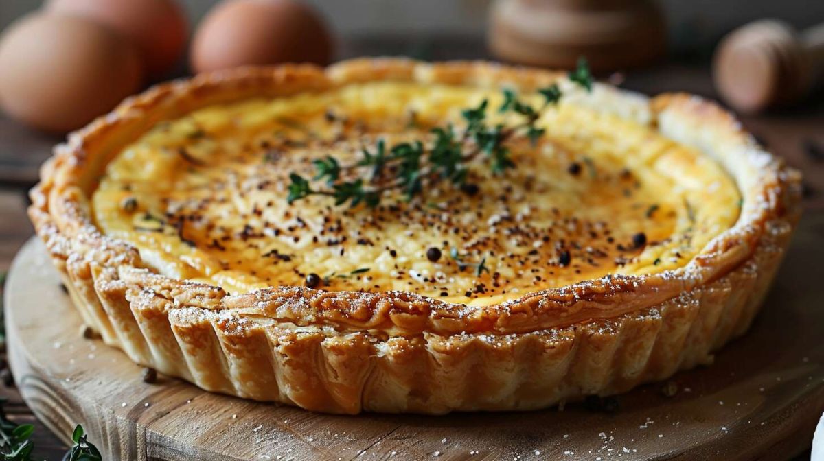 Découvrez la tarte au chèvre et au miel, un délice à partager