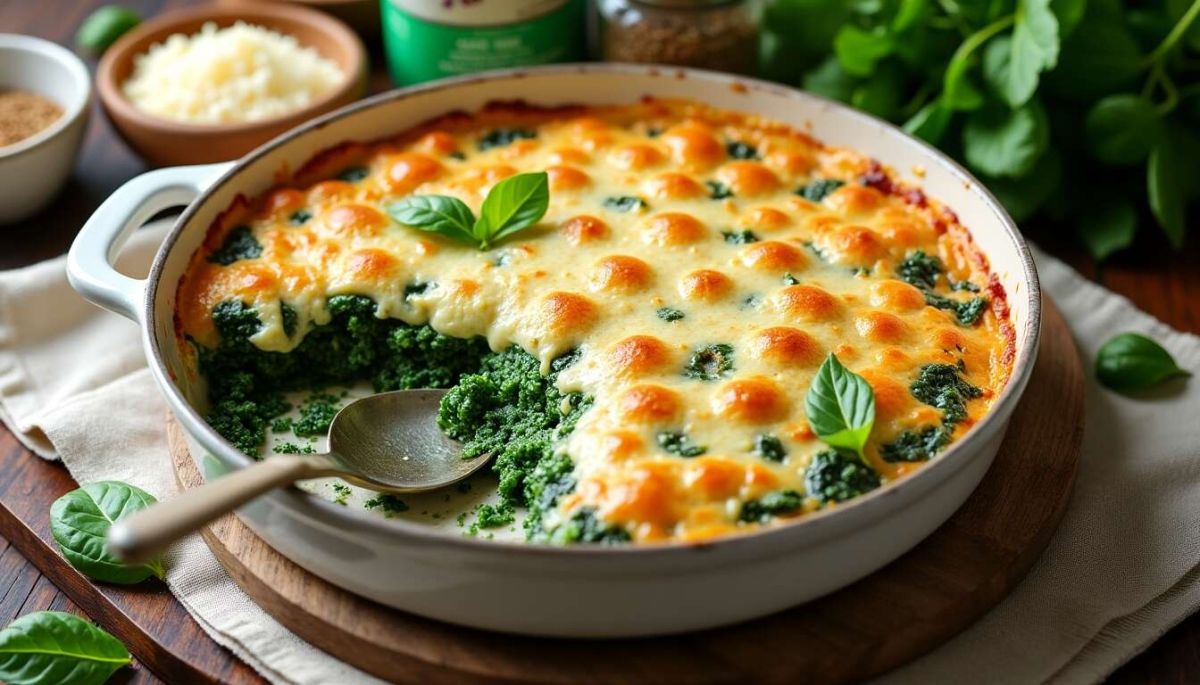 L'art du gratin d'épinards : une recette réconfortante à découvrir