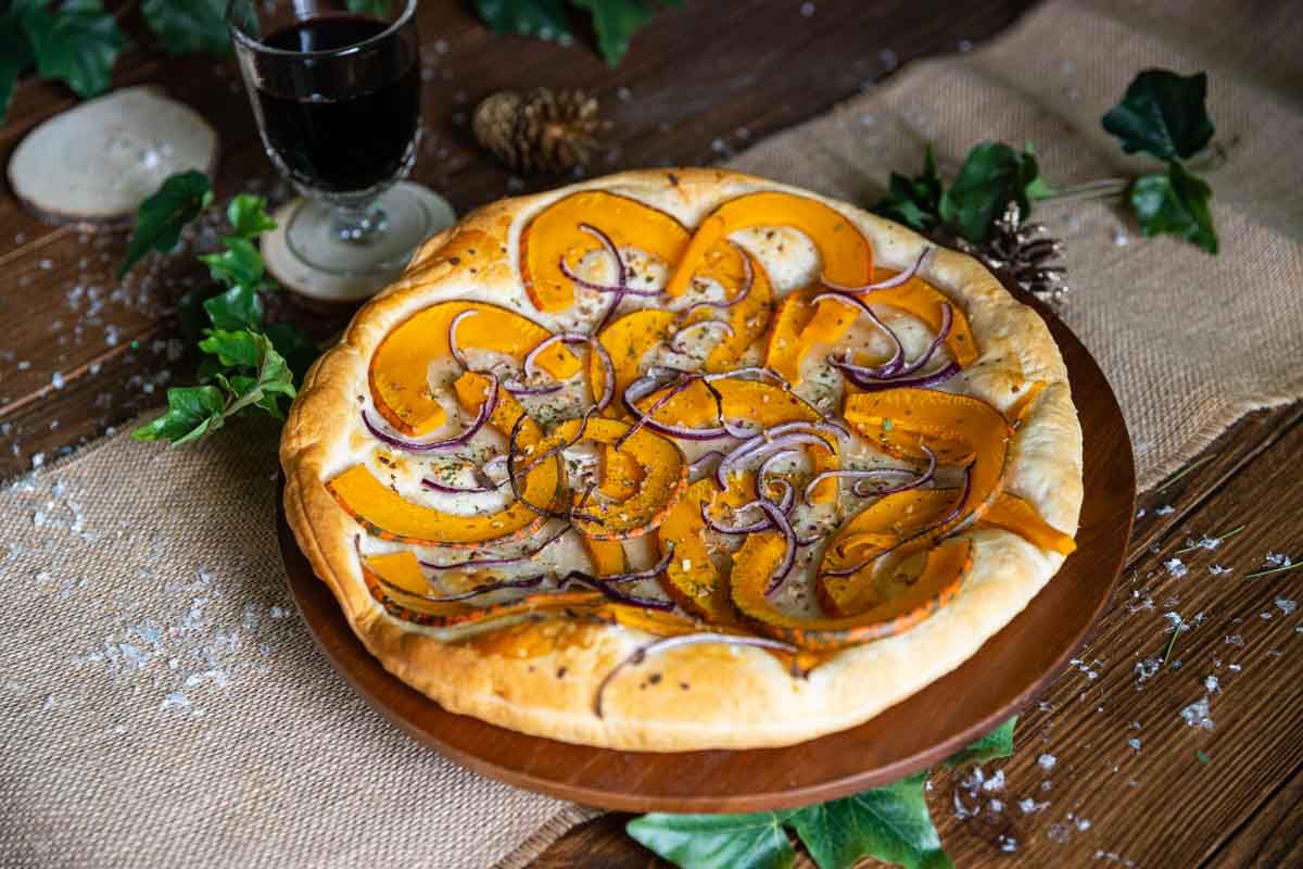 tarte fine au potimarron