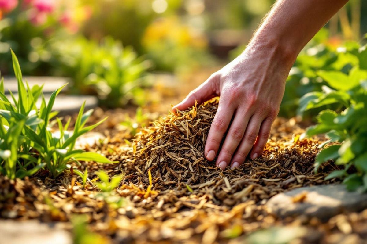 Dites adieu aux mauvaises herbes avec cette méthode de paillage astucieuse