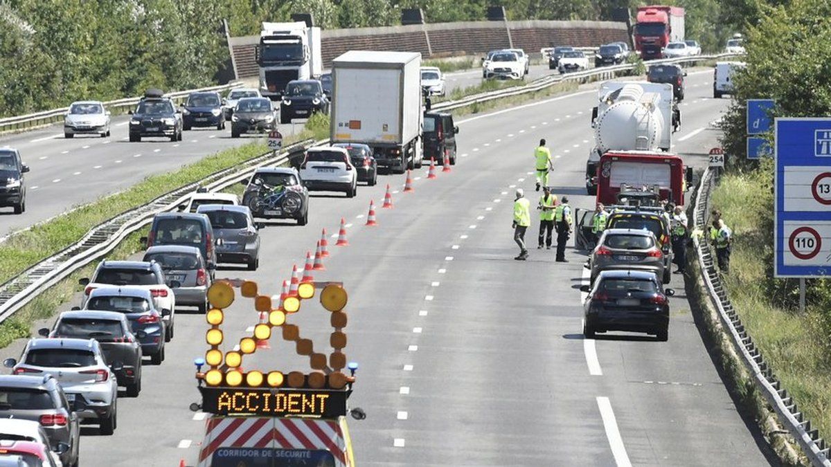 Accident sur l’A64 : un bouchon monumental bloque la circulation au sud de Toulouse