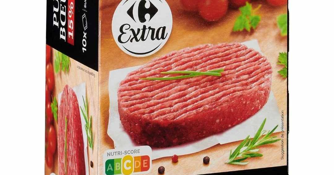 Rappel inquiétant de steaks hachés en France en raison de morceaux métalliques