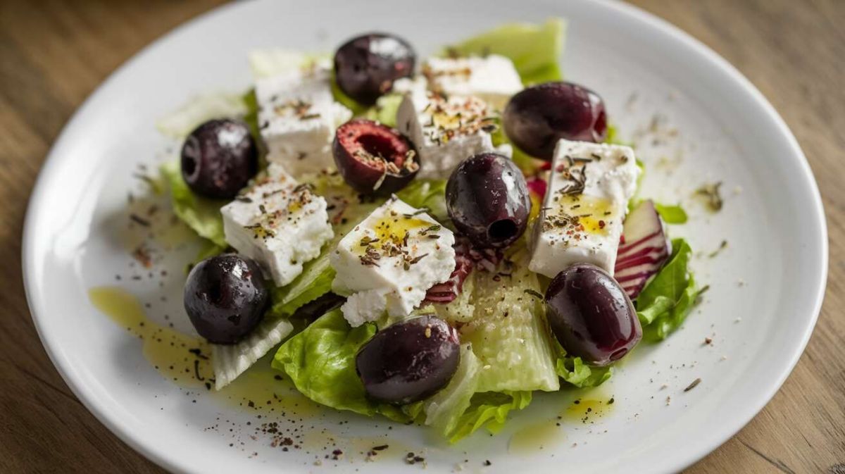 Recette de salade grecque à la feta