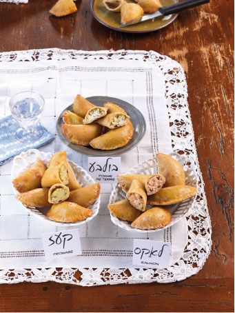 Knishes, Pirojki : des chaussons fourrés aux saveurs variées