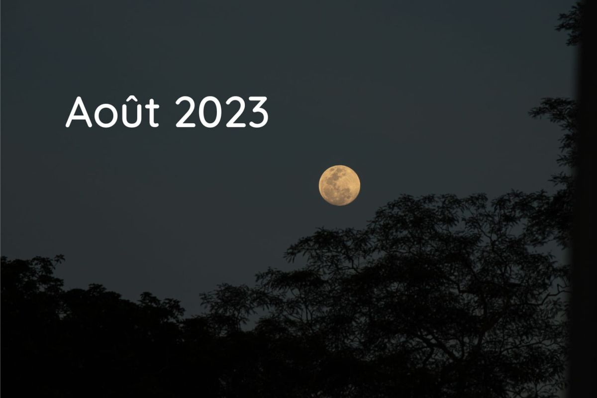 Calendrier lunaire au jardin août 2023